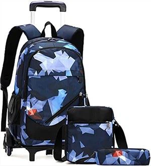 18 Inch 3PCS School Kids Rolling Rugzak