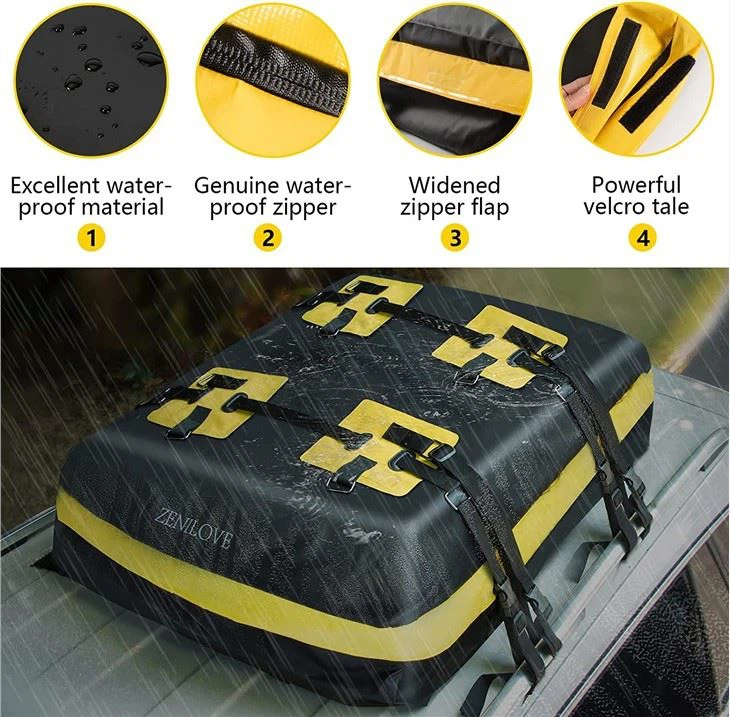 100% Waterproof Roof Box
