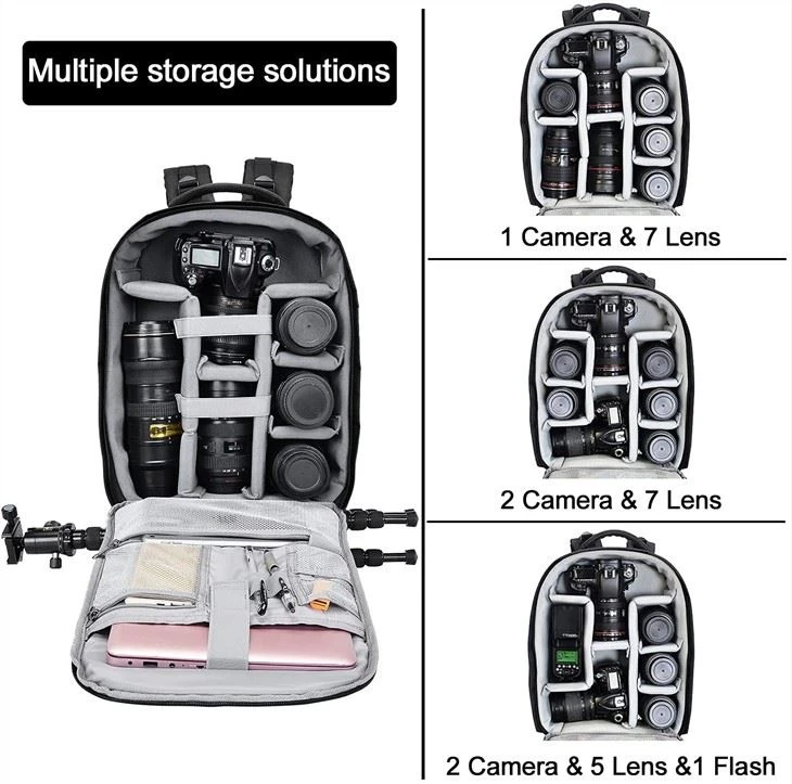 Camera Bag With USB Charging Port