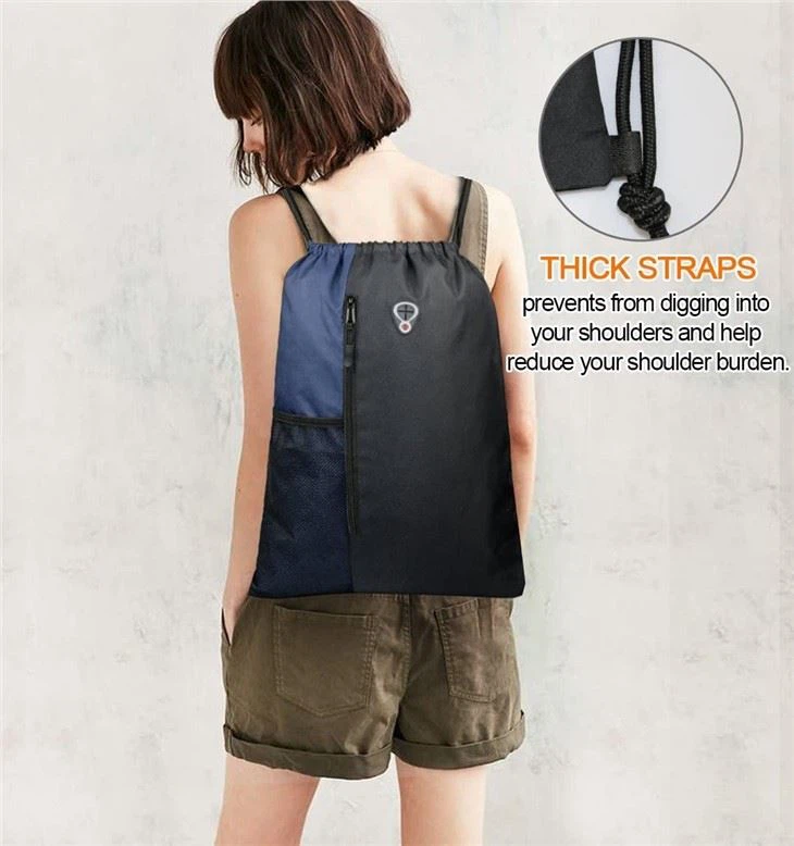 Drawstring Backpack Sports Gym Bag