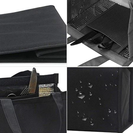 Simple Waterproof Insulated Lunch Tote Bag